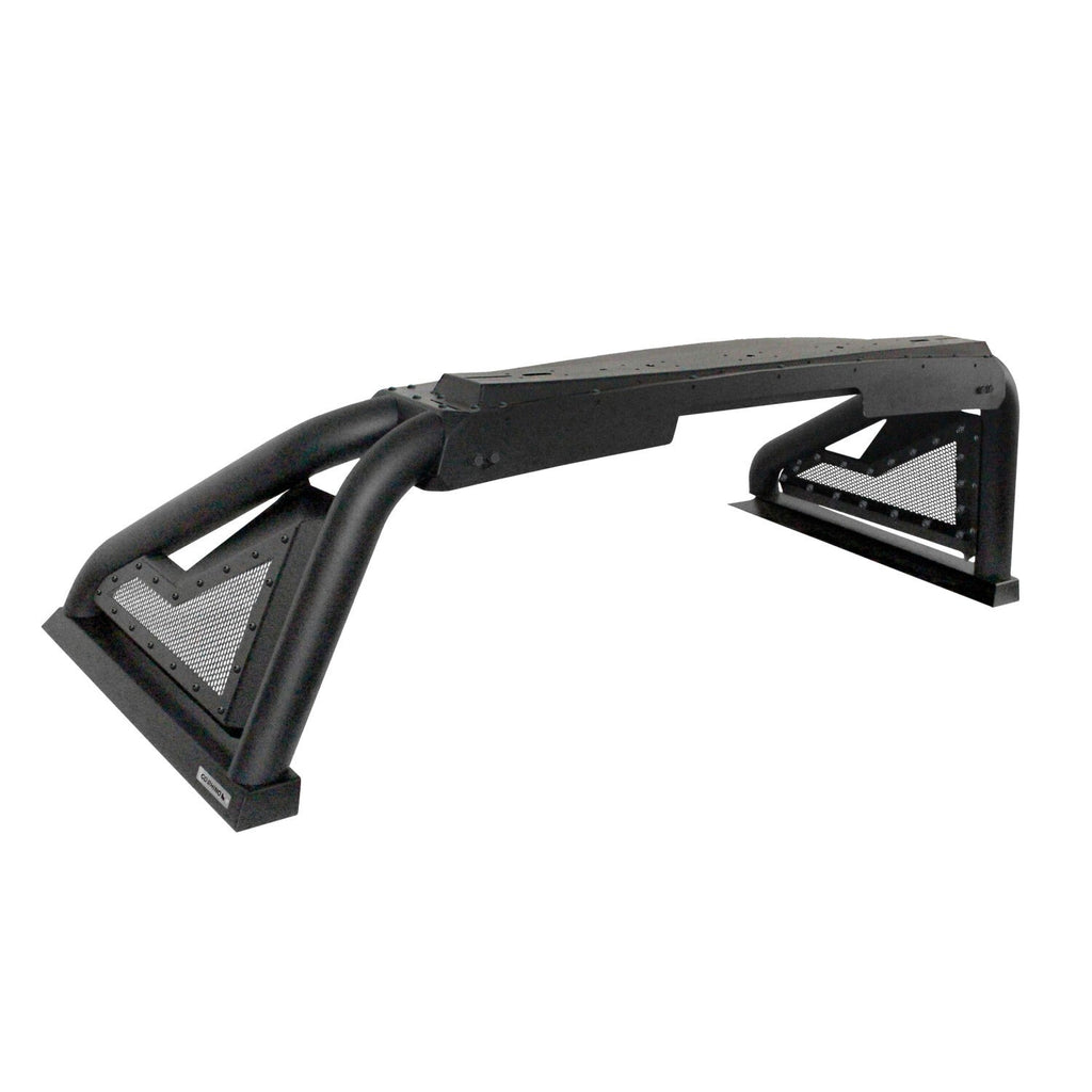 Sport Bar 2.0 for Full Sized Trucks Textured Black 2007-2021 Toyota Tundra 2009-2024 Dodge Ram 1500/2500/3500 Go Rhino