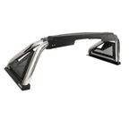 Sport Bar 2.0 with Power Actuated Retractable Light Mount Polished Stainless Steel For 2019-2026 Silverado/Sierra 1500 Go Rhino
