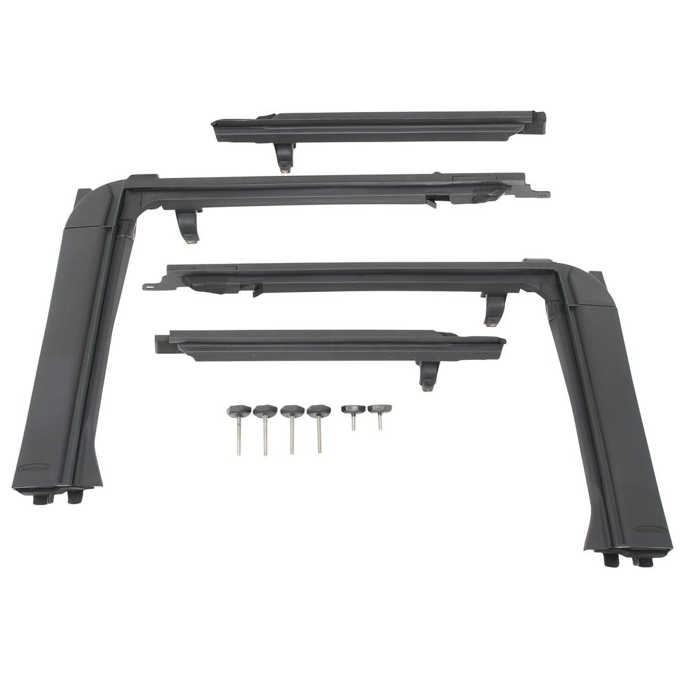 OE Style Door Surrounds 07-18 Wrangler JK 4 Door Smittybilt