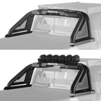 Sport Bar 2.0 with Power Actuated Retractable Light Mount Textured Black 2019-2026 Ram 1500 2020-2026 Silverado/Sierra 2500 HD Go Rhino