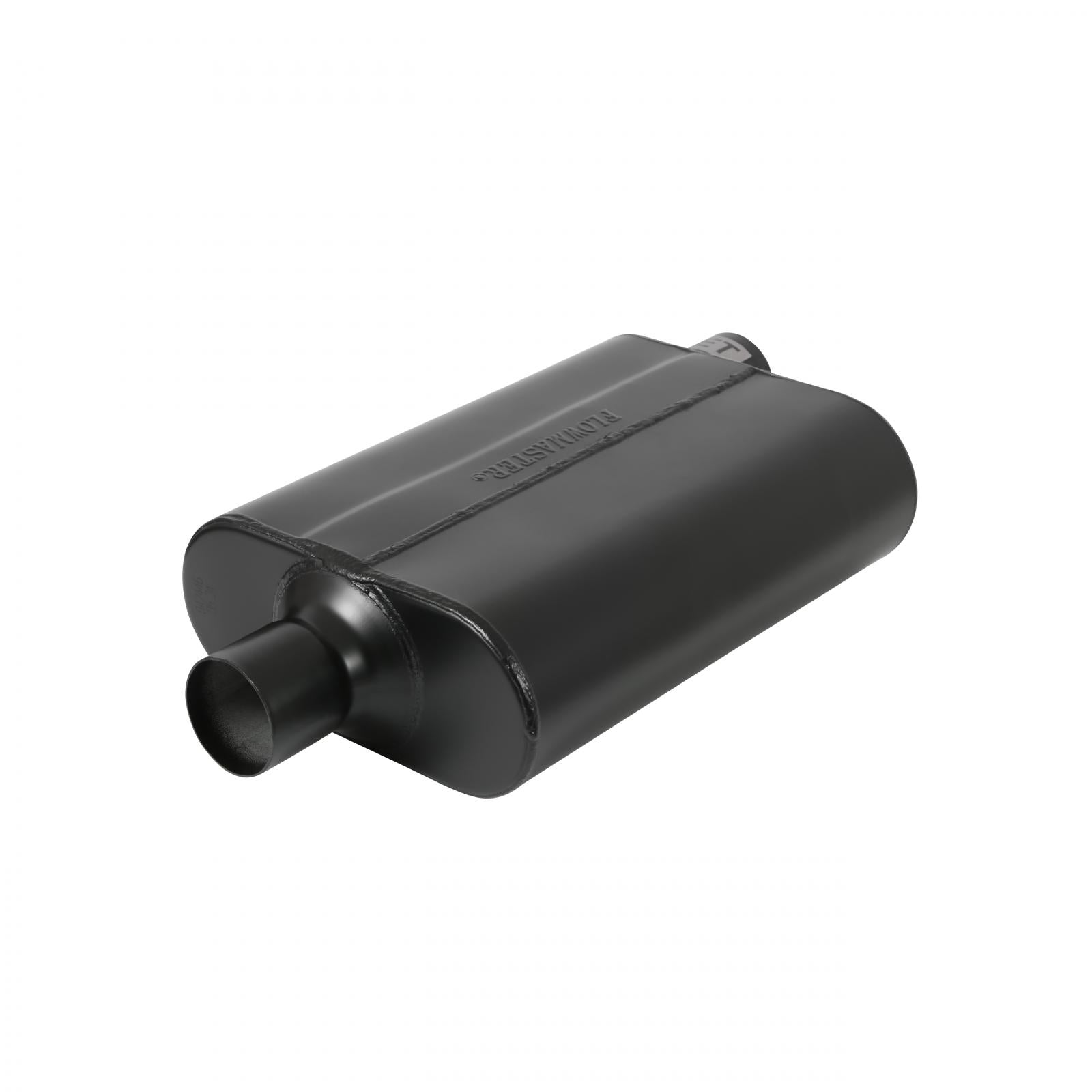 Super 44 Series Chambered Muffler Super 44 2.25 Offset In 2.25 Center Out Aggressive Sound Flowmaster