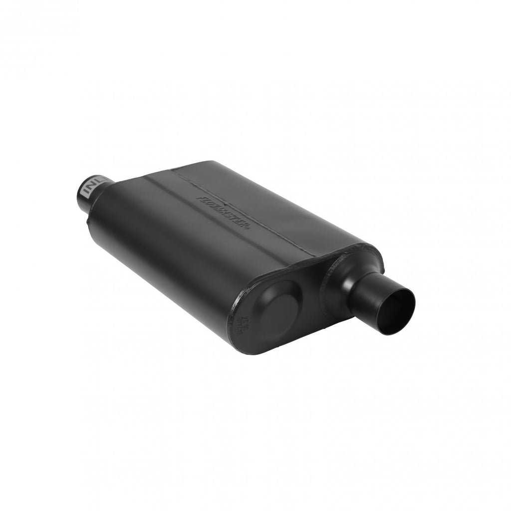 Super 44 Series Chambered Muffler Super 44 2.25 Offset In 2.25 Offset Out Aggressive Sound Flowmaster