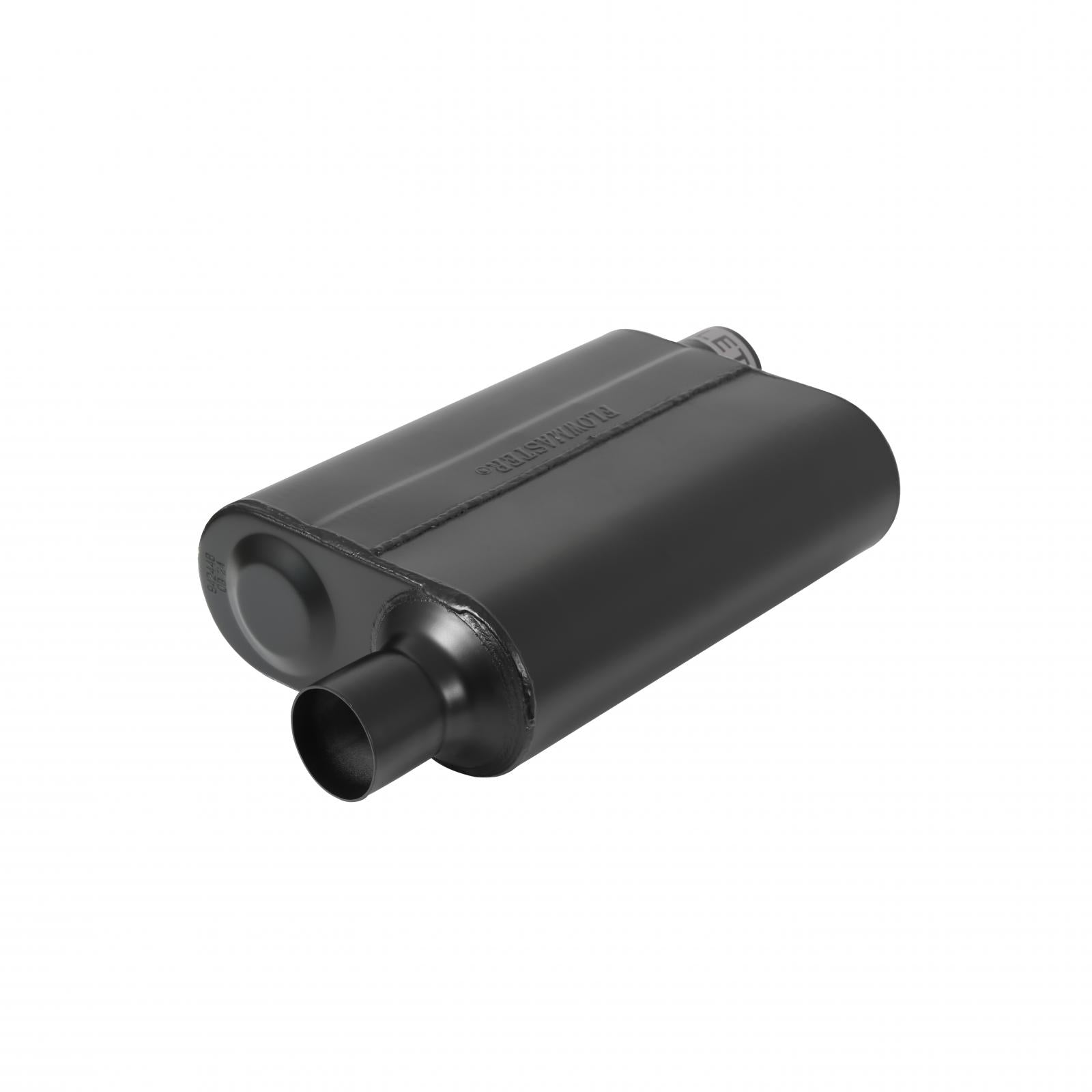 Super 44 Series Chambered Muffler Super 44 2.25 Offset In 2.25 Offset Out Aggressive Sound Flowmaster