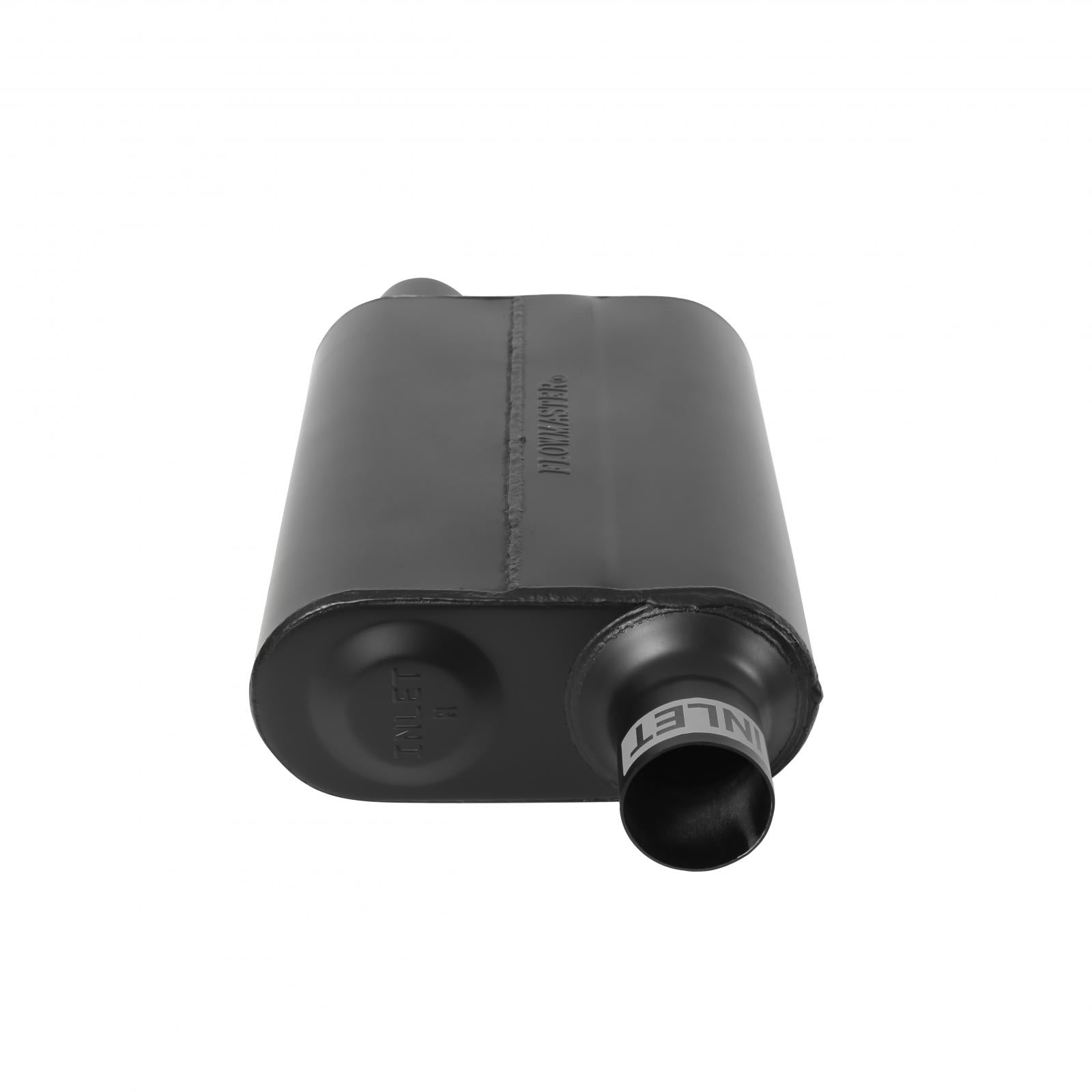 Super 44 Series Chambered Muffler Super 44 2.25 Offset In 2.25 Offset Out Aggressive Sound Flowmaster