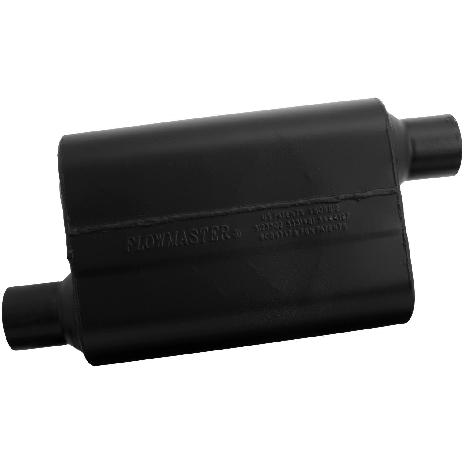Super 44 Series Chambered Muffler Super 44 2.50 Offset In 2.50 Offset Out Aggressive Sound Flowmaster