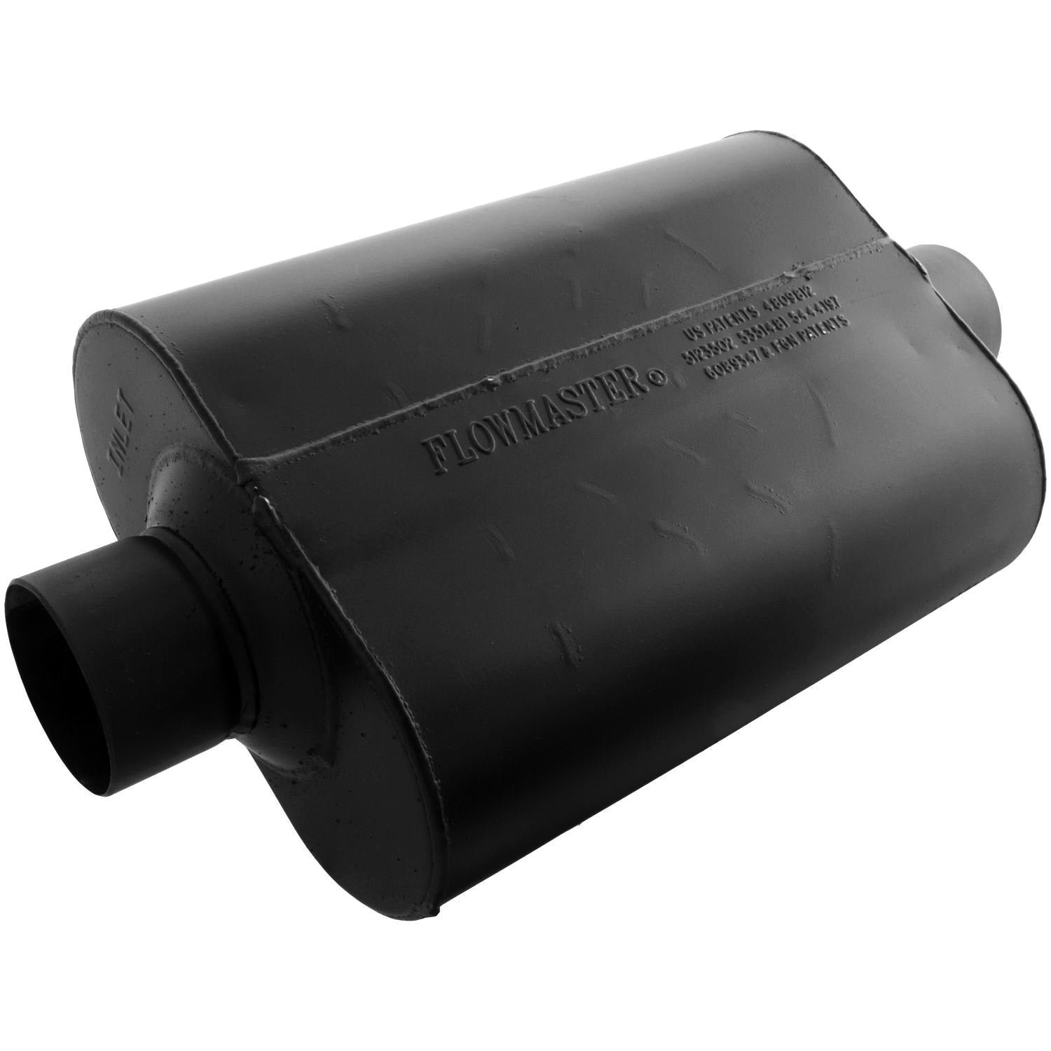 Super 44 Series Chambered Muffler Super 44 3.00 Center In 3.00 Center Out Aggressive Sound Flowmaster