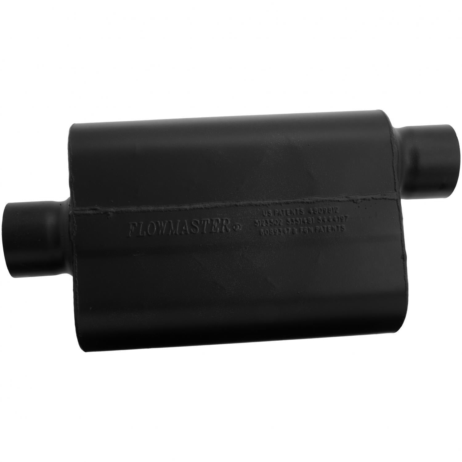 Super 44 Series Chambered Muffler Super 44 3.00 Center In 3.00 Offset Out Aggressive Sound Flowmaster
