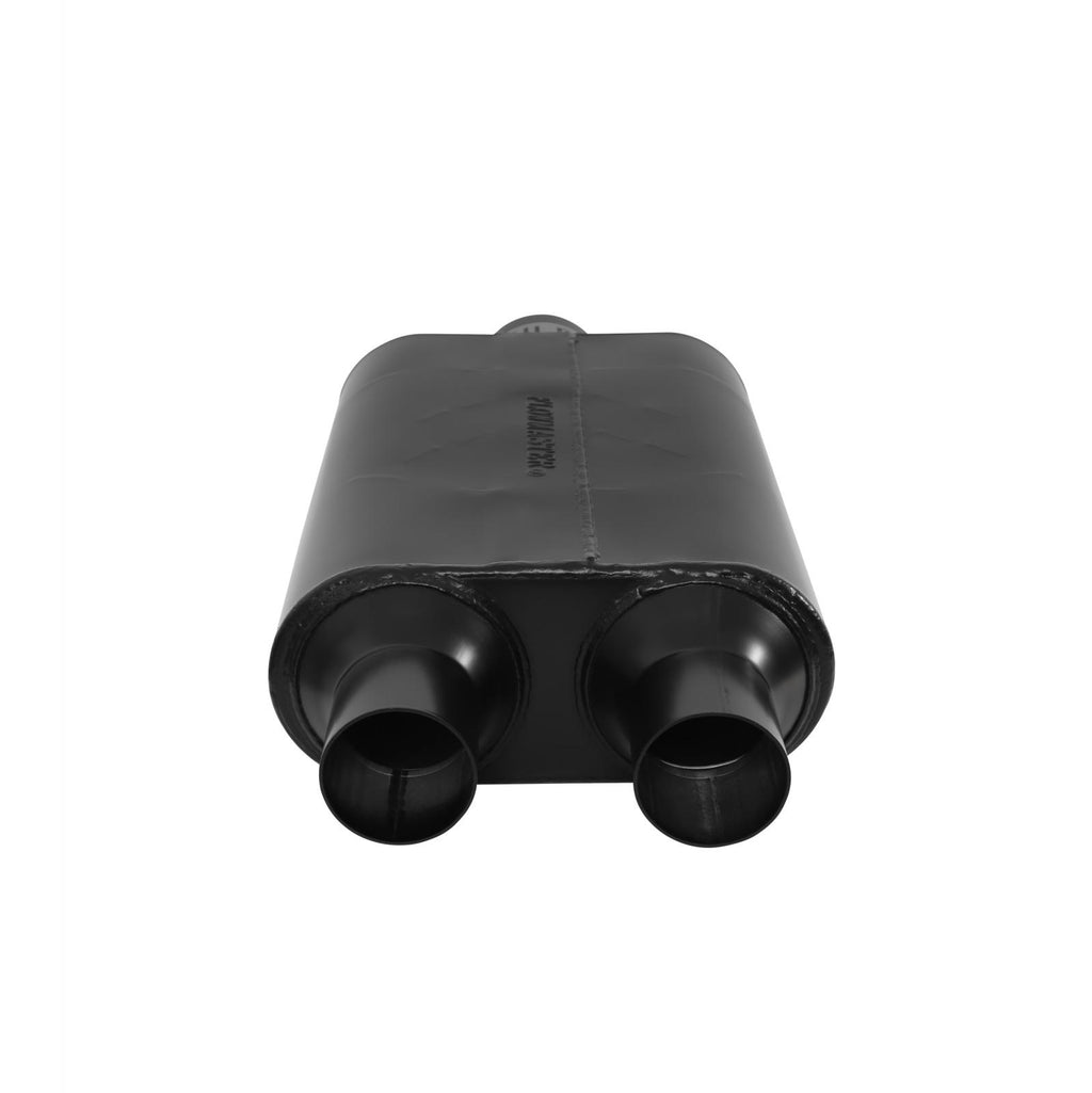 Super 44 Series Chambered Muffler Super 44 3.00 Center In 2.25 Dual Out Aggressive Sound Flowmaster
