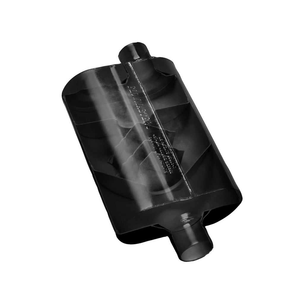Super 40 Series Chambered Muffler Super 40 2.50 Dual In 2.50 Dual Out Aggressive Sound Flowmaster