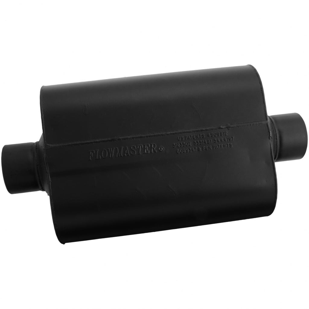 Super 40 Series Chambered Muffler Super 40 3.00 Center In 3.00 Center Out Aggressive Sound Flowmaster