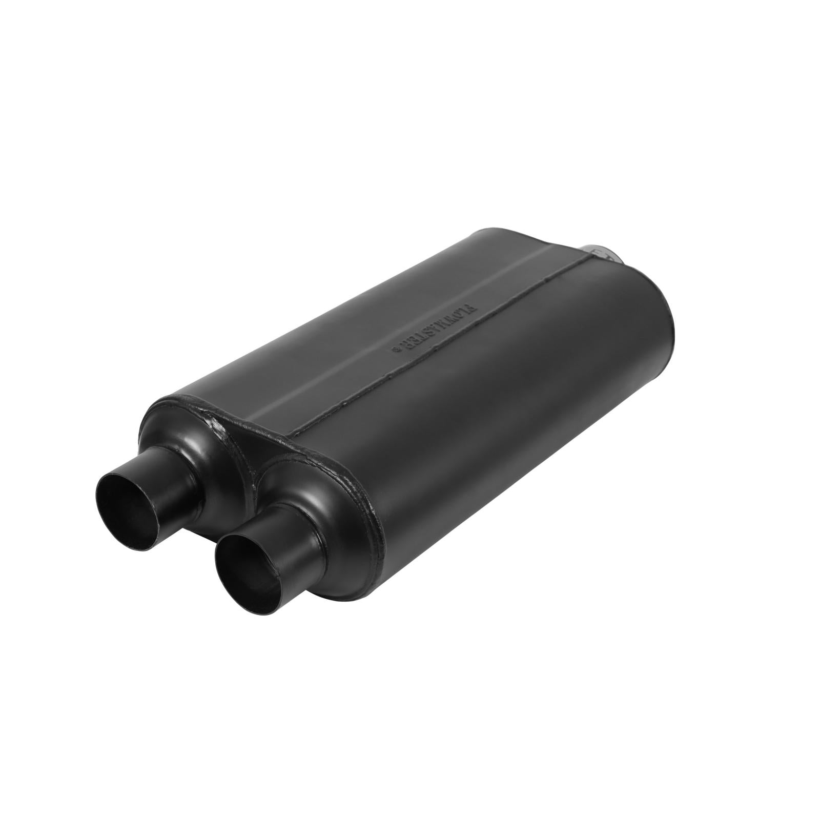 50 Series Hd Chambered Muffler 50 H.D 3.00 Center In 2.50 Dual Out Moderate Sound Flowmaster