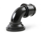 Water Neck Swivel 90 Degree Angle Black Fits 2003-Up Mopar Gen III Hemi Engines 90 Degree Holley