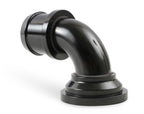 Water Neck Swivel 90 Degree Angle Black Fits 2003-Up Mopar Gen III Hemi Engines 90 Degree Holley