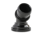 Water Neck Swivel 45 Degree Angle Black Fits 2003-Up Mopar Gen III Hemi Engines 45 Degree Holley
