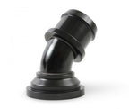 Water Neck Swivel 45 Degree Angle Black Fits 2003-Up Mopar Gen III Hemi Engines 45 Degree Holley