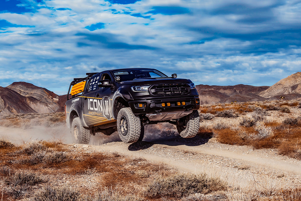 2019-2023 Ford Ranger Rear 2.5 Vs Shocks W/Piggyback Reservoir Pair Icon Vehicle Dynamics