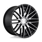 M165 20X9 5X4.5 GL-BLK-BRSHD 35MM
