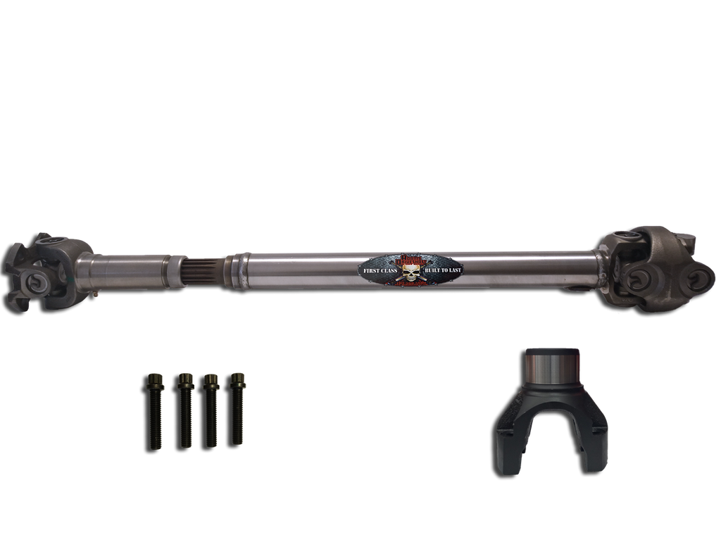 JT Front 1350 Solid CV Driveshaft (Half Round) (Rubicon - Sport - Overland) Adams Driveshaft