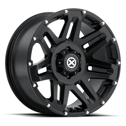 AX200 17X8.5 5X5.0 CAST IRON BLACK 00MM
