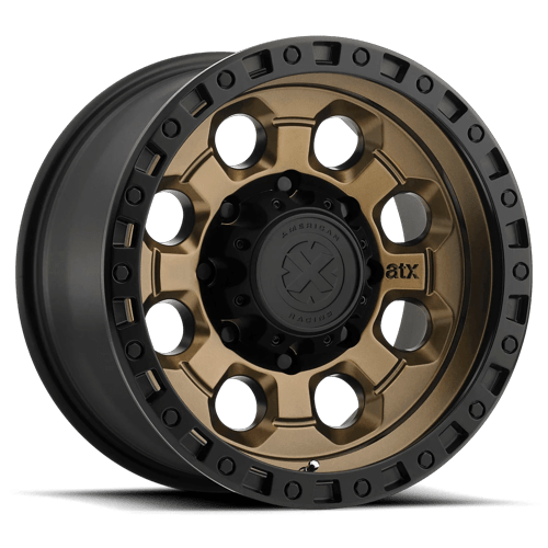 AX201 17X9 6X5.5 M-BRZ BLK LIP -12MM
