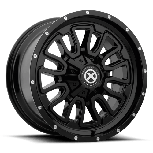 AX203 16X8 5X5.0/5.5 G-BLK -6MM