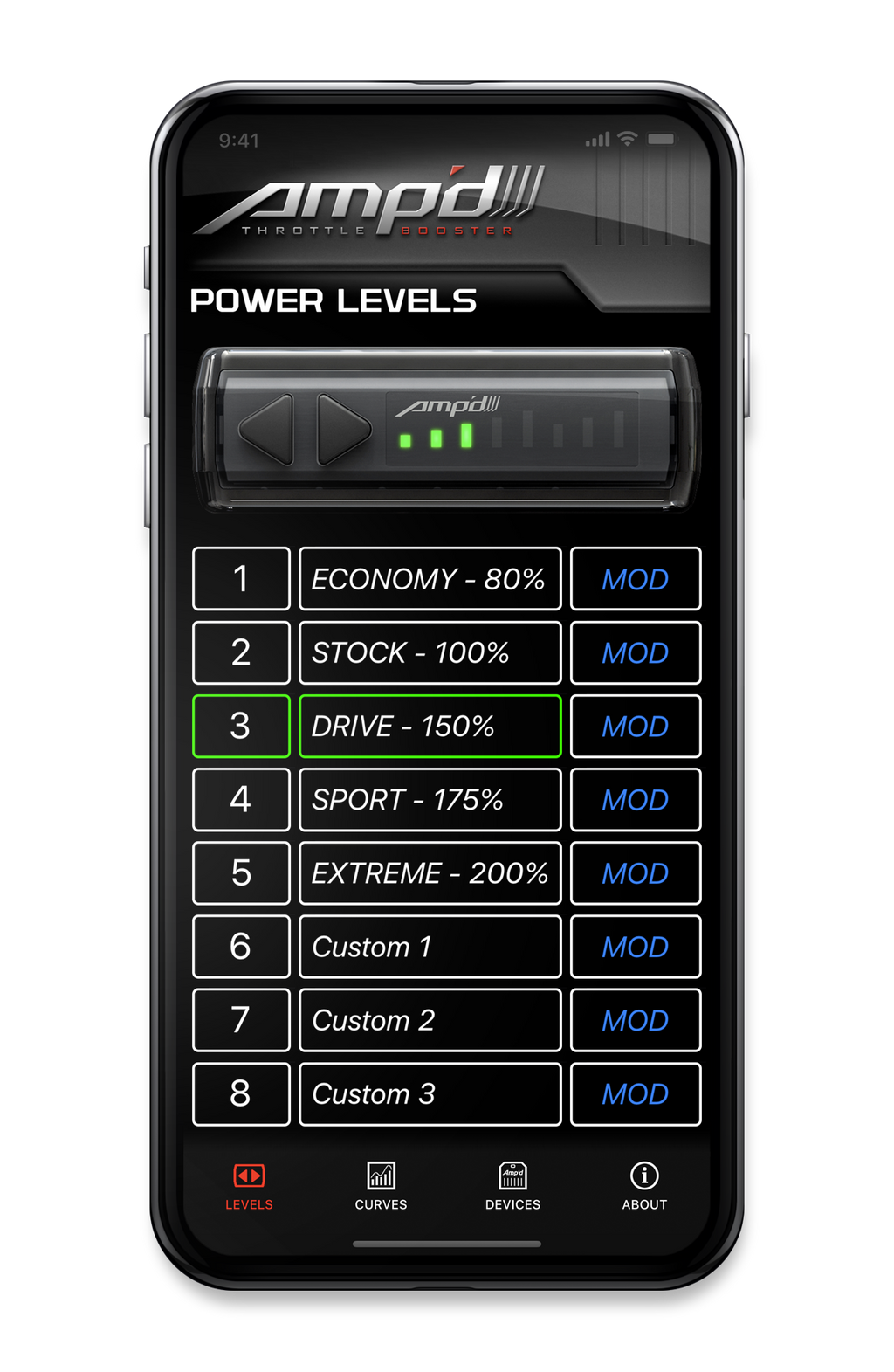 AmpdApp_Levels.png