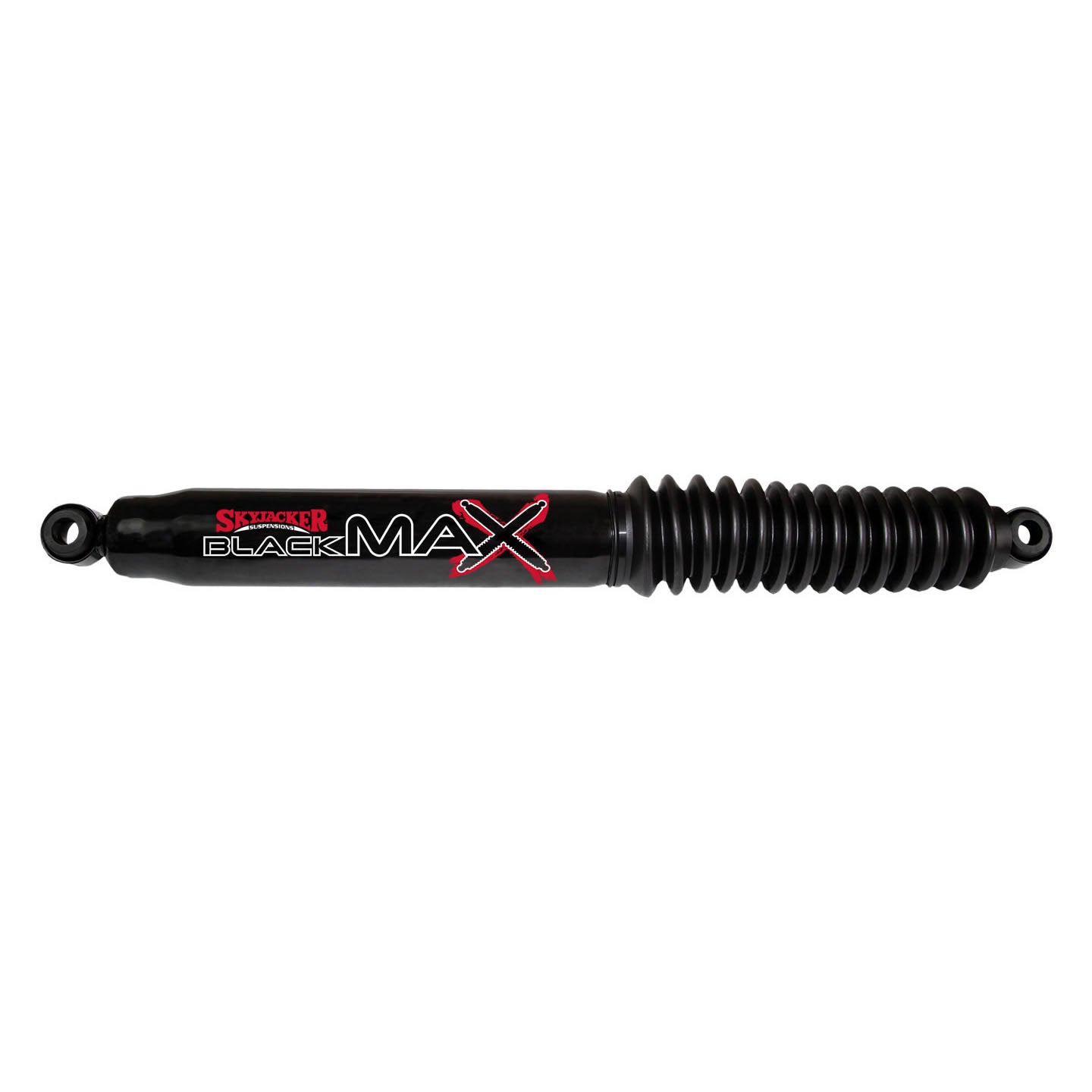 Black MAX Shock Absorber 67-91 Chevy/GMC w/Black Boot 26.07 Inch Extended 15.57 Inch Collapsed Skyjacker