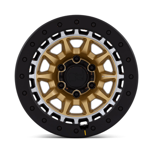TUSK 17X8.5 5X5 71 +0 M-GOLD-MCH