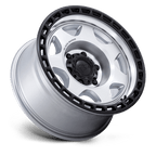 VOYAGER 17X8.5 6X120 66 +0 SLV-MCH-BLK