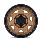 VOYAGER 17X8.5 6X120 66 +0 M-BRNZ-BLK