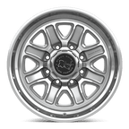 ECHO 18X9 8X180 124 +12 G-SLV-MCH