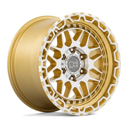 BRHLB 17X9.5 6X5.5 G-GLD MIR-FC -12MM