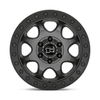 BR VENTURE 17X8 6X130 M-GNMTL BLK 38MM