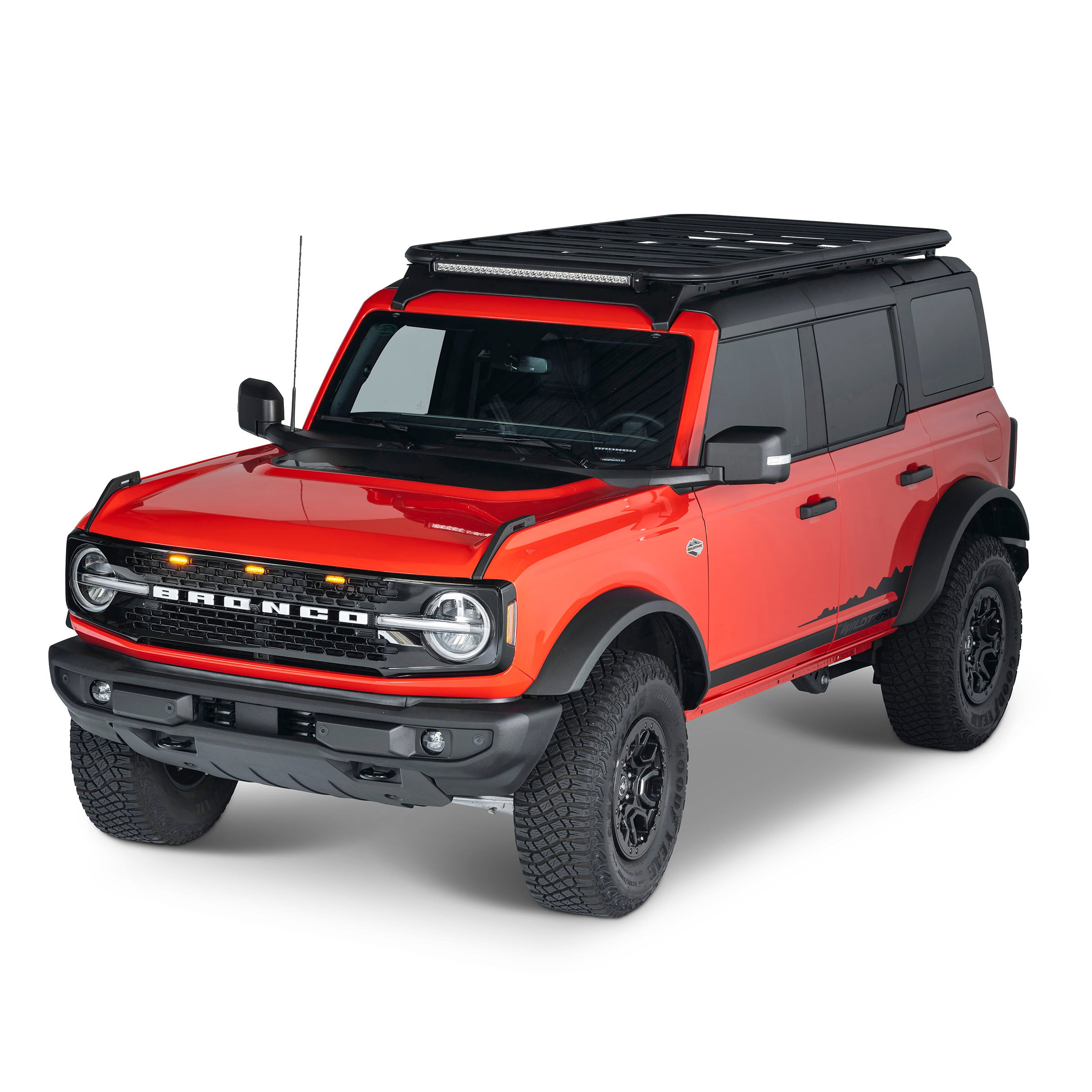 Defender Platform Bronco Rack Kit 2021-2023 Ford Bronco 4 Doors Smittybilt