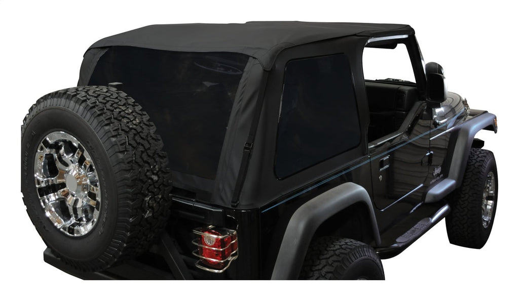 Black Diamond Bowless Replacement Top w/ Tinted Windows for 97-06 TJ w/o Unltd. RT Off Road