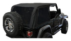 Black Diamond Bowless Replacement Top w/ Tinted Windows for 97-06 TJ w/o Unltd. RT Off Road