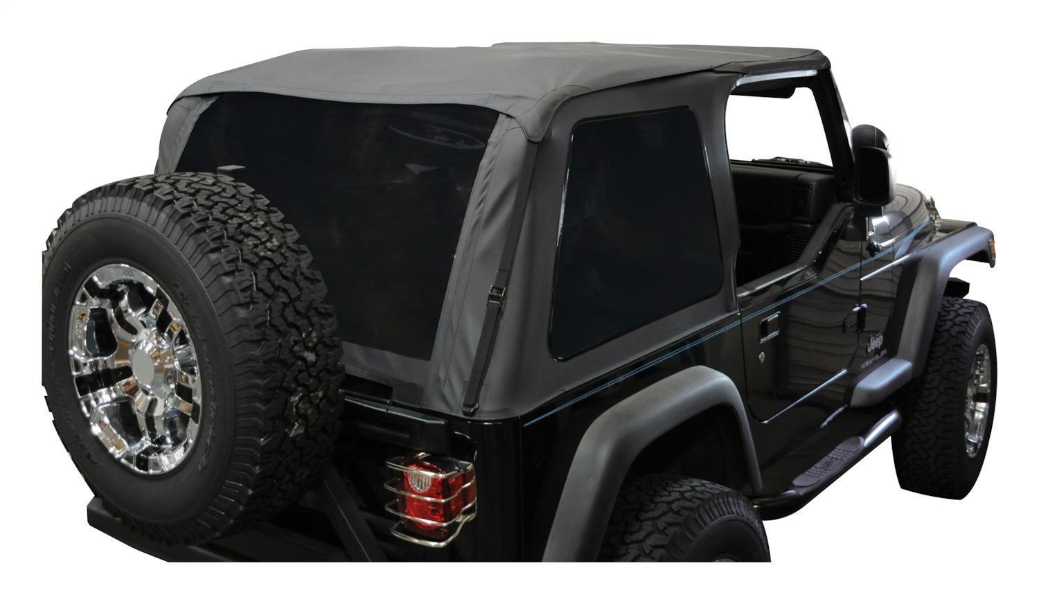 Black Diamond Bowless Replace-A-Top w/ Tinted Windows for 1992-95 YJ Wrangler RT Off Road