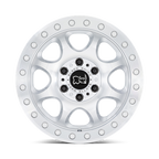 BR VENTURE 17X8 6X130 G-SLVR MACH 38MM