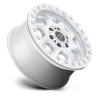BR VENTURE 17X8 6X130 G-SLVR MACH 38MM
