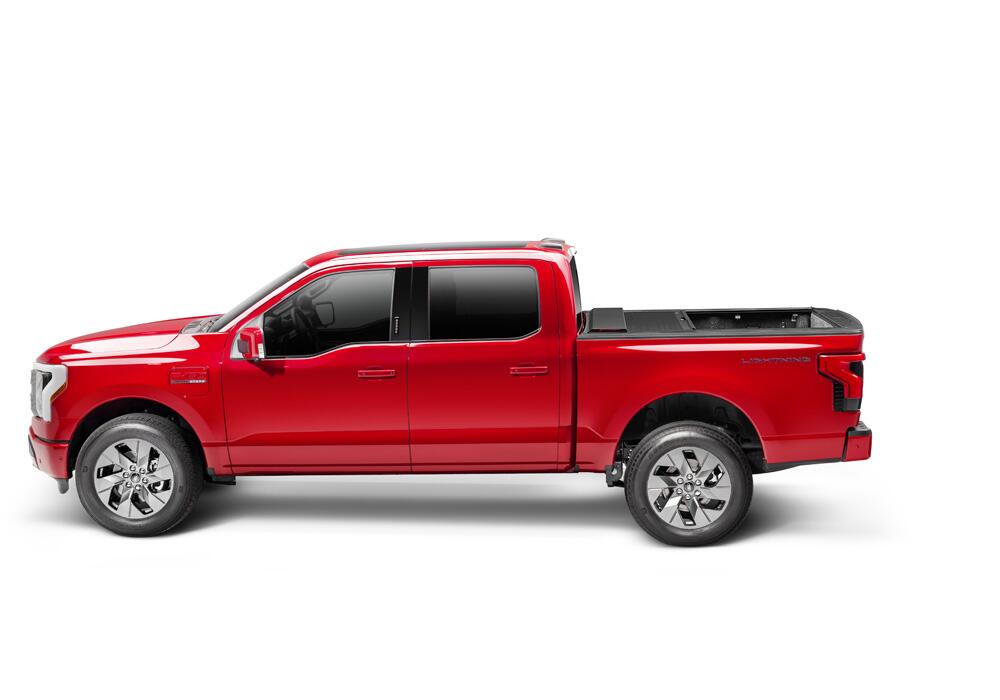 A-Series Locking Retractable Truck Bed Cover for 2021-2025 Ford F-150 5' 7 inch Bed (Includes Lightning) Roll N Lock