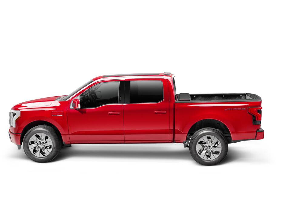 A-Series Locking Retractable Truck Bed Cover for 2021-2025 Ford F-150 5' 7 inch Bed (Includes Lightning) Roll N Lock
