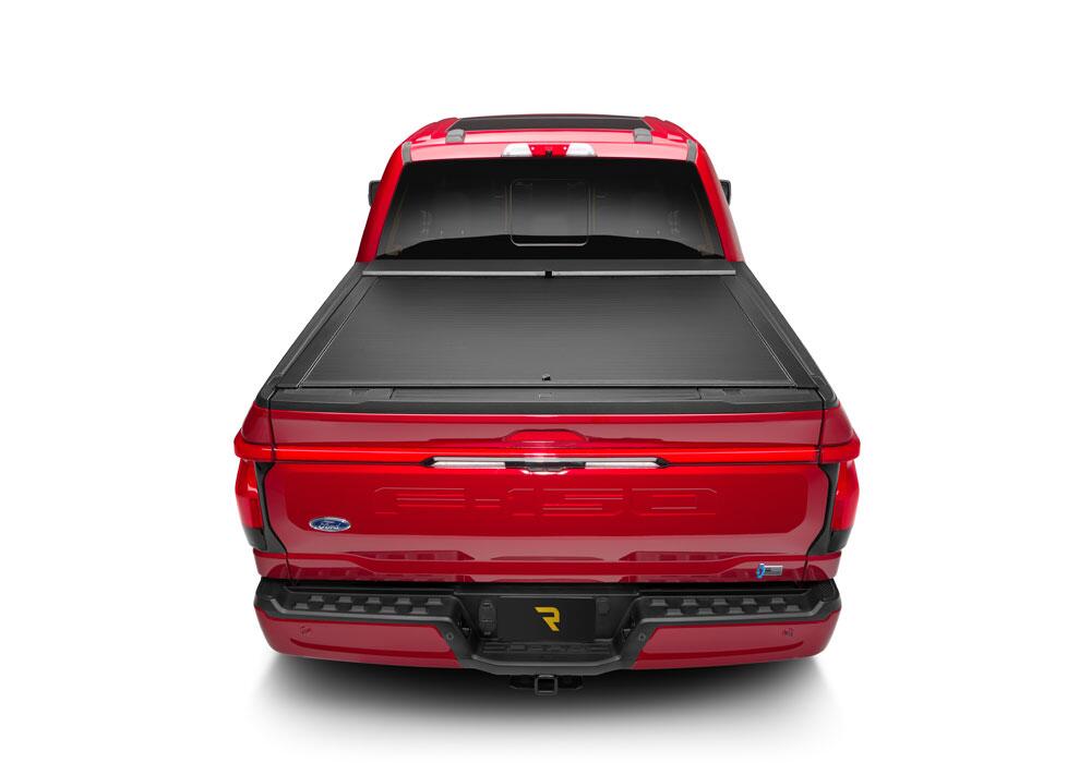 A-Series Locking Retractable Truck Bed Cover for 2021-2025 Ford F-150 5' 7 inch Bed (Includes Lightning) Roll N Lock