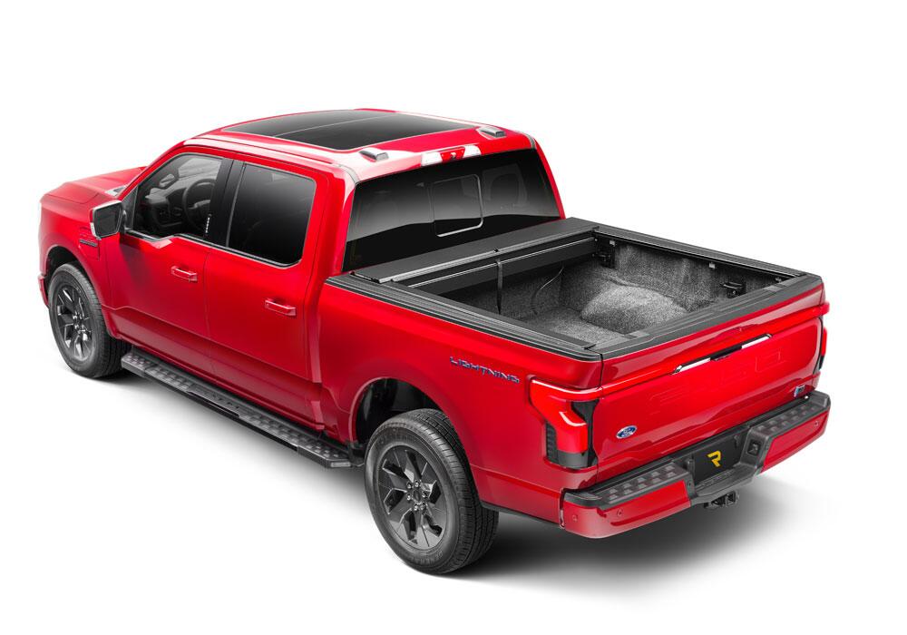 A-Series Locking Retractable Truck Bed Cover for 2021-2025 Ford F-150 5' 7 inch Bed (Includes Lightning) Roll N Lock