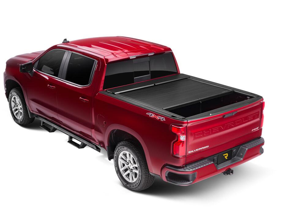 A-Series Locking Retractable Truck Bed Cover for 2014-2018 Silverado/Sierra 1500/2500-3500 6.6 Ft. Bed Roll N Lock