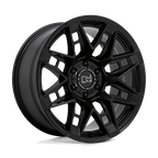 BRCPK 17X8.5 6X5.5 M-BLK -18MM