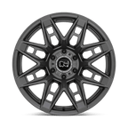 BRCPK 17X8.5 6X5.5 M-GNMTL -18MM