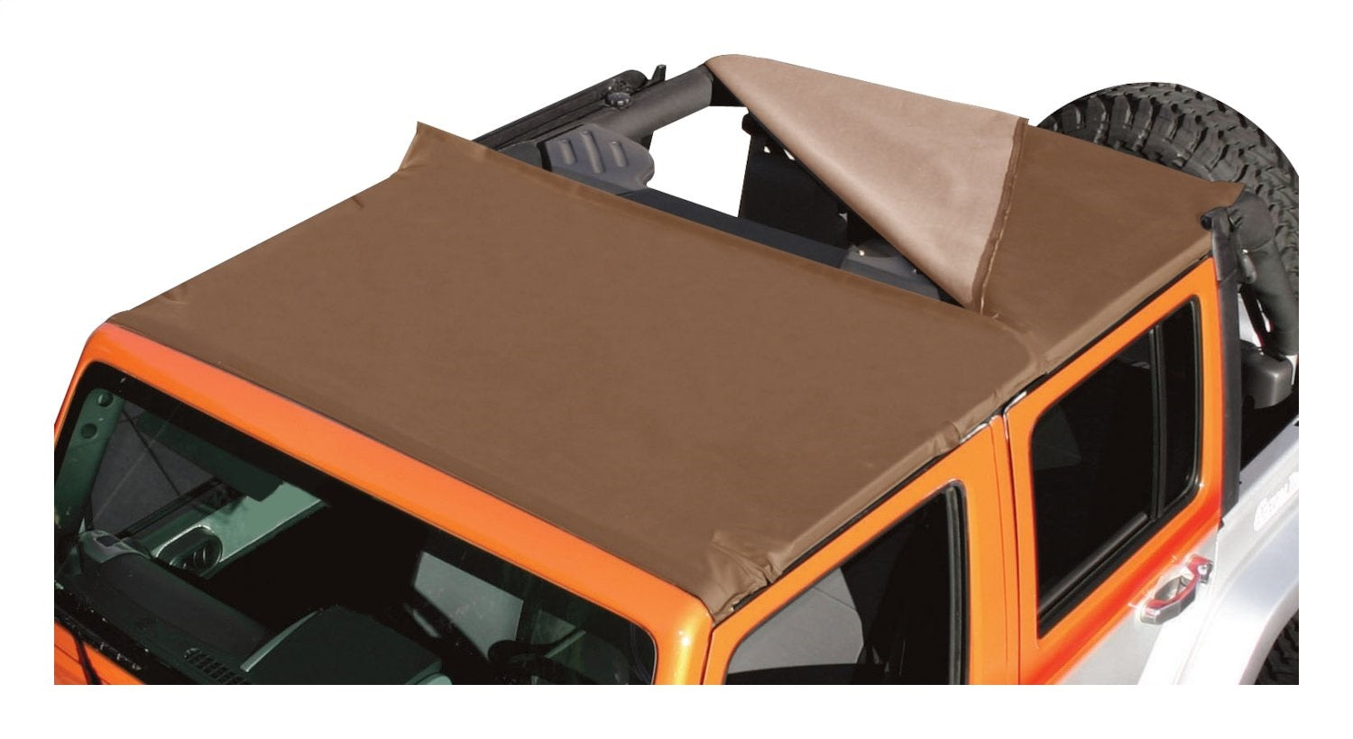 Spice Combo Beach Topper for 1997-2006 Jeep TJ Wrangler w/o Unlimited Package RT Off Road