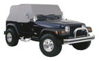 Fits Over Roll Bar Water Resistant Gray Cab Cover for 1987-91 Jeep YJ Wrangler RT Off Road