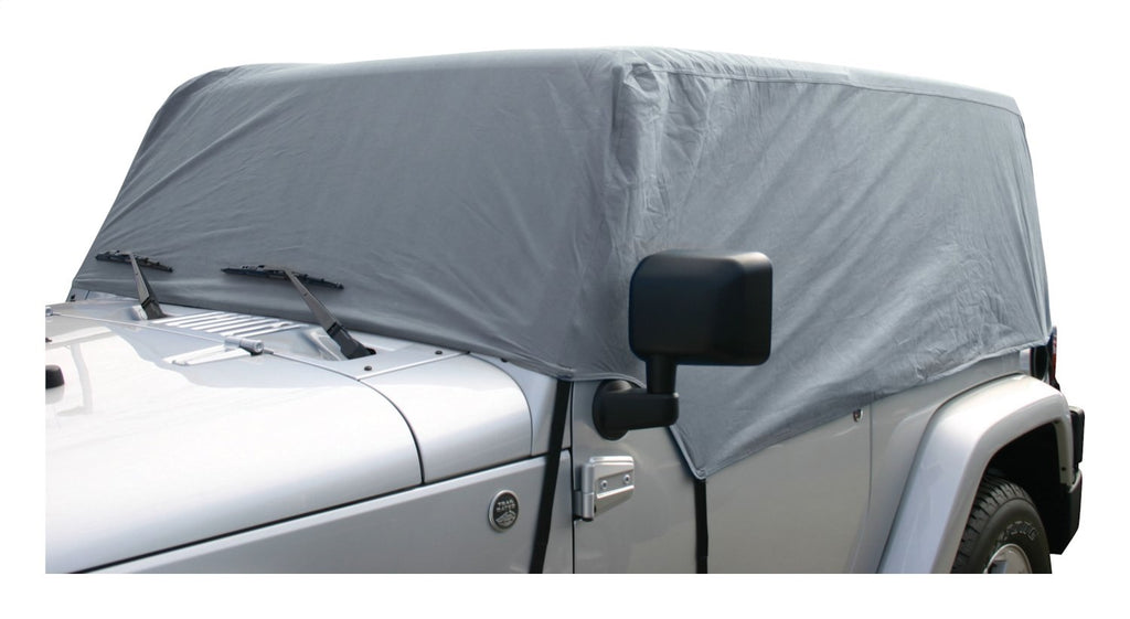 Fits Soft or Hard Top Non Water-Resistant Gray Cab Cover for 07-18 JK 2-Door RT Off Road