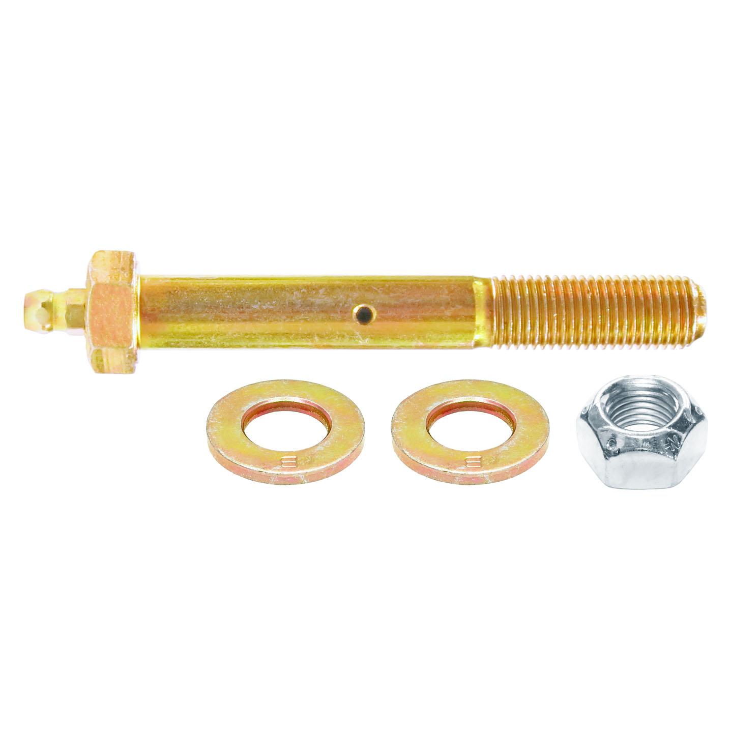 Greasable Bolt w/Hardware 7/16 Inch Thread X 3 1/4 Inch Long Each RockJock 4x4